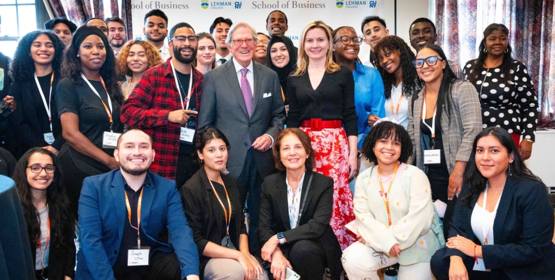 Bloomberg Inc. President Peter Grauer Addresses CUNY Lehman...'s image